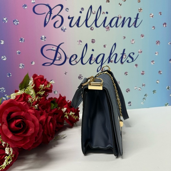 SUPER SALE QUILTED FLAP BAG SLATE BLUE - Picture 5 of 10